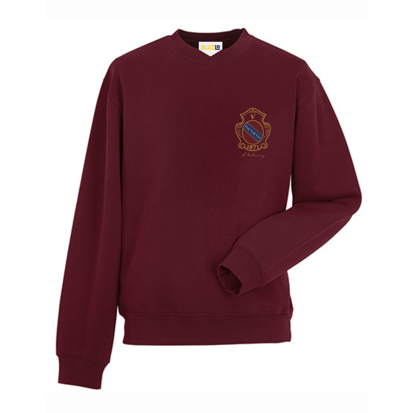 Bluza bez kaptura V LO Kraków - obrazek 4