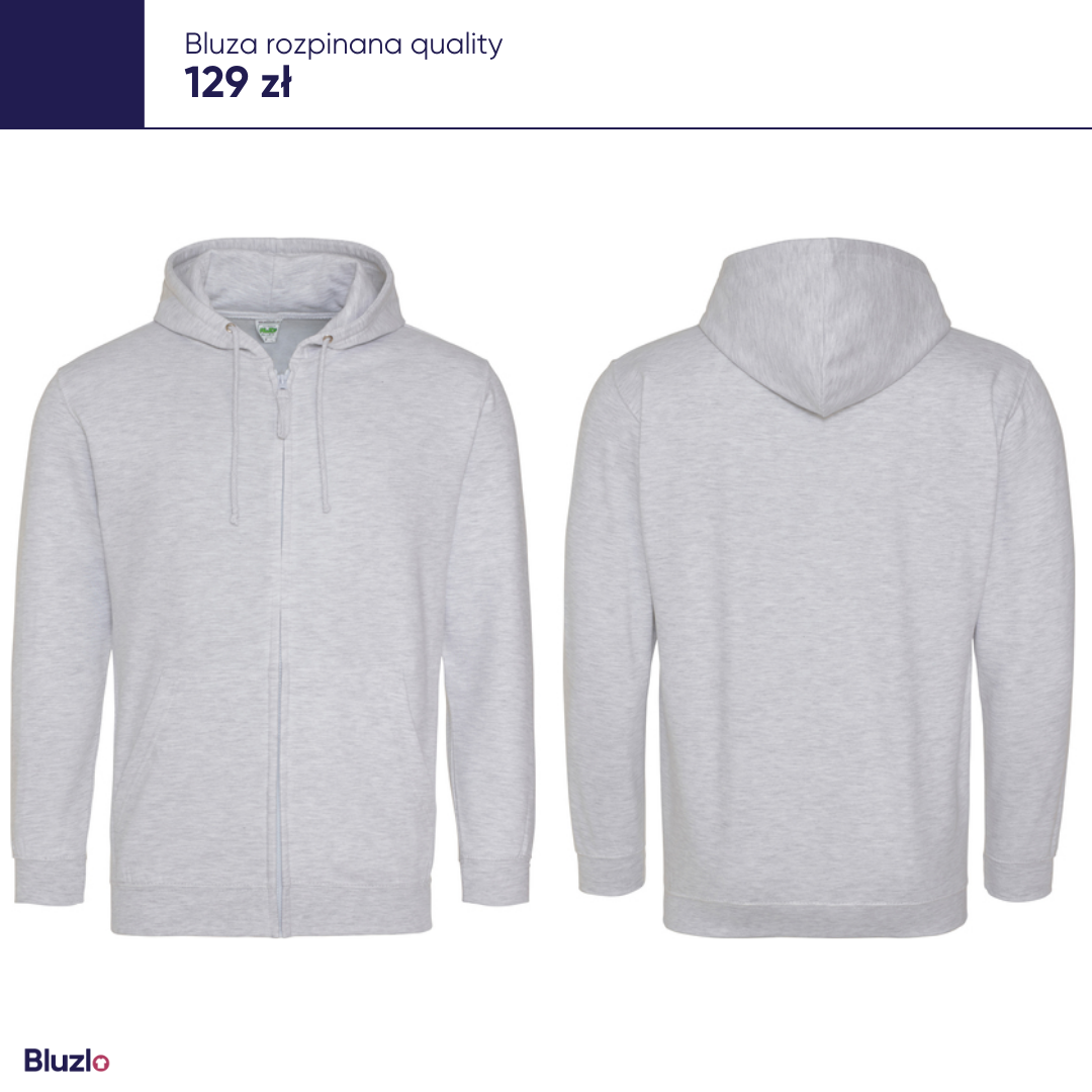 Bluza rozpinana produkty basic - obrazek 2
