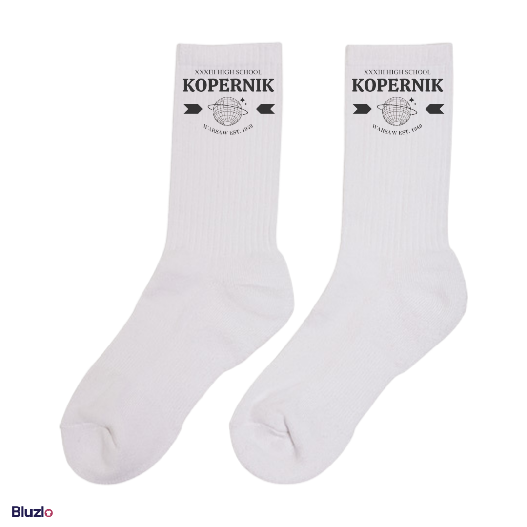 Skarpetki XXXIII LO Warszawa