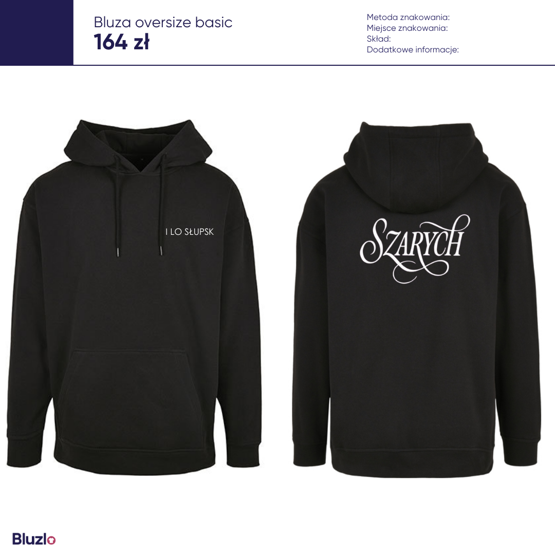 Bluza oversize basic I LO Słupsk - obrazek 3