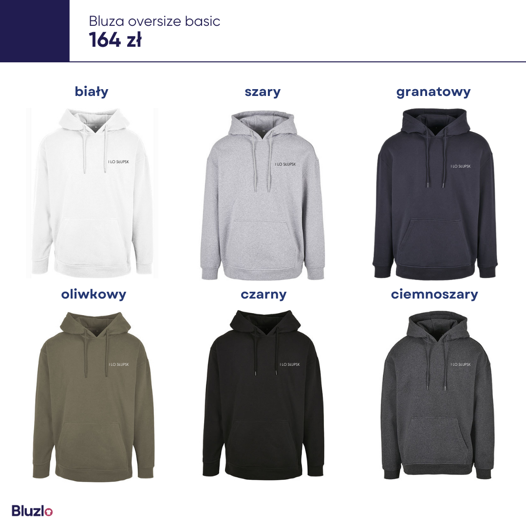Bluza oversize basic I LO Słupsk - obrazek 4