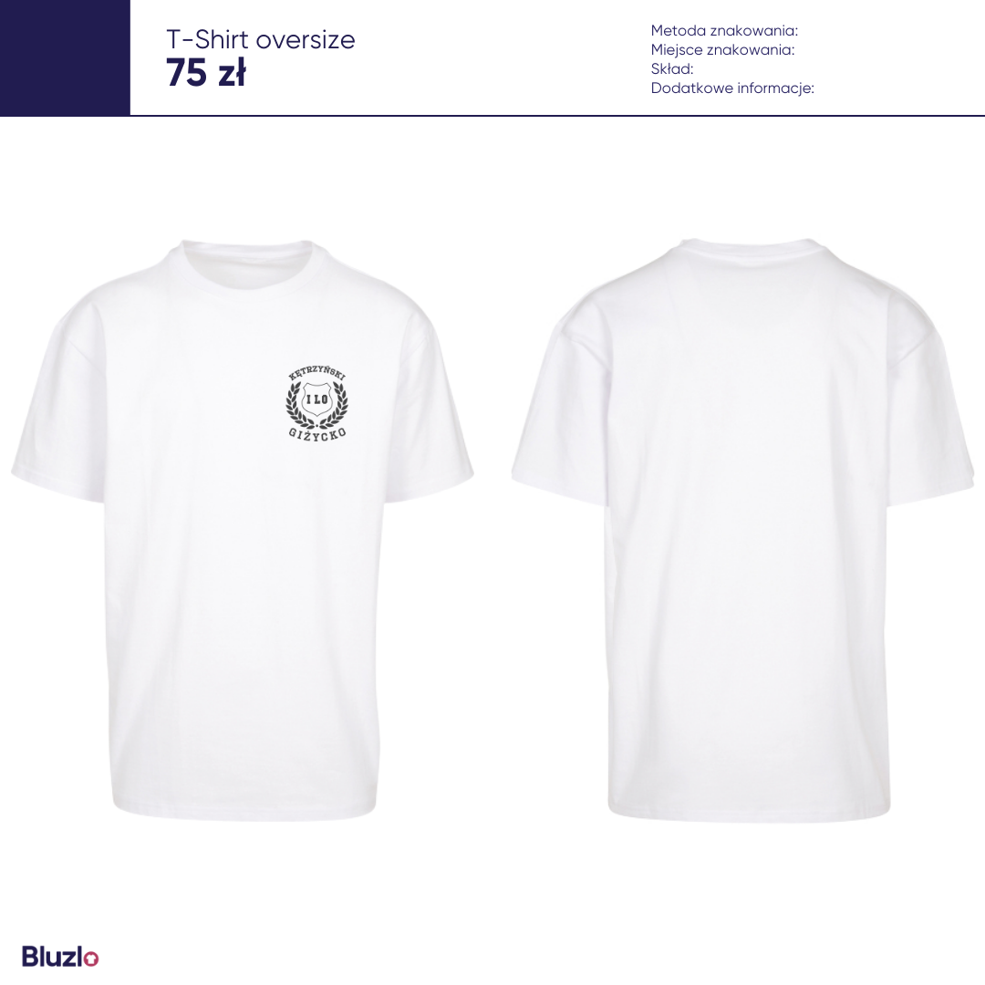T-Shirt oversize I LO Giżycko - obrazek 2