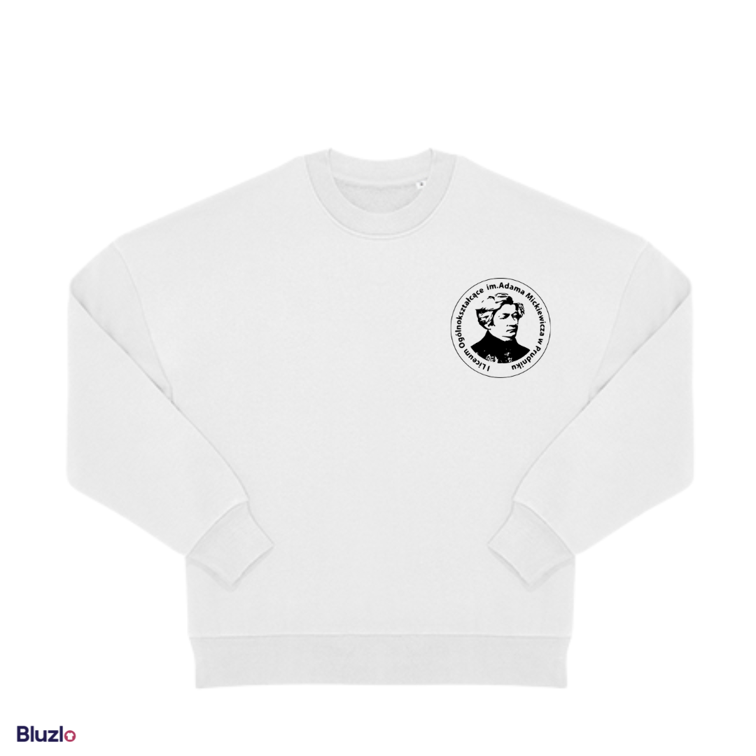 Bluza boxy bez kaptura I LO Prudnik