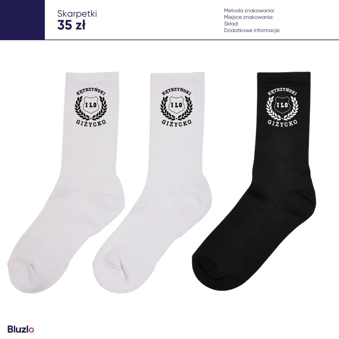 Skarpetki I LO Giżycko - obrazek 2