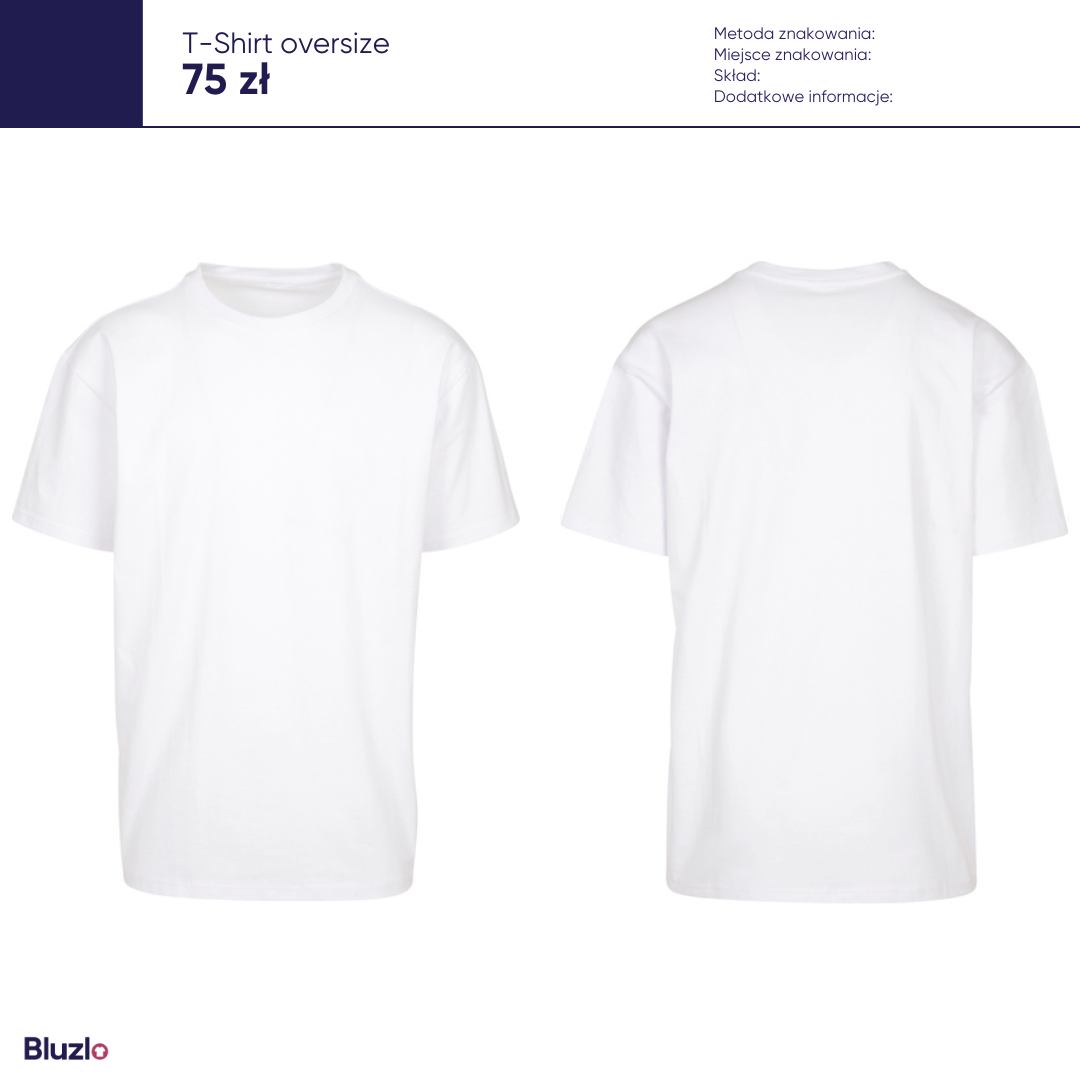 T-Shirt oversize produkty basic - obrazek 2