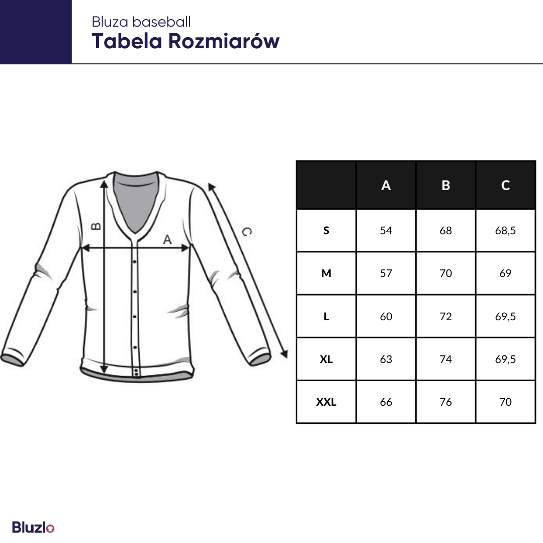 Bluza baseball produkty basic - obrazek 4