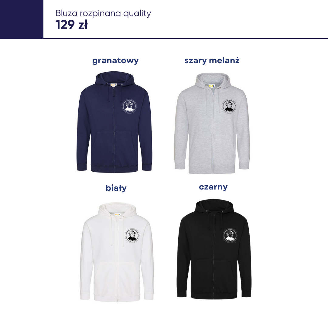 Bluza rozpinana I LO Prudnik - obrazek 2