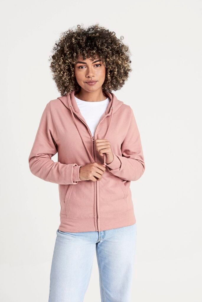 Bluza z rozpinana damska z własnym nadrukiem, personalizowana – quality