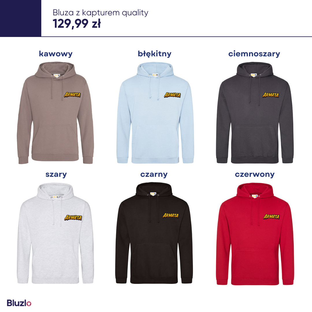 Bluza z kapturem Armata - obrazek 10