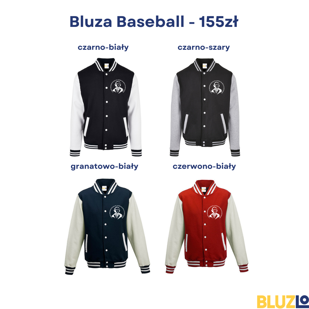 Bluza baseball I LO Krotoszyn - obrazek 3