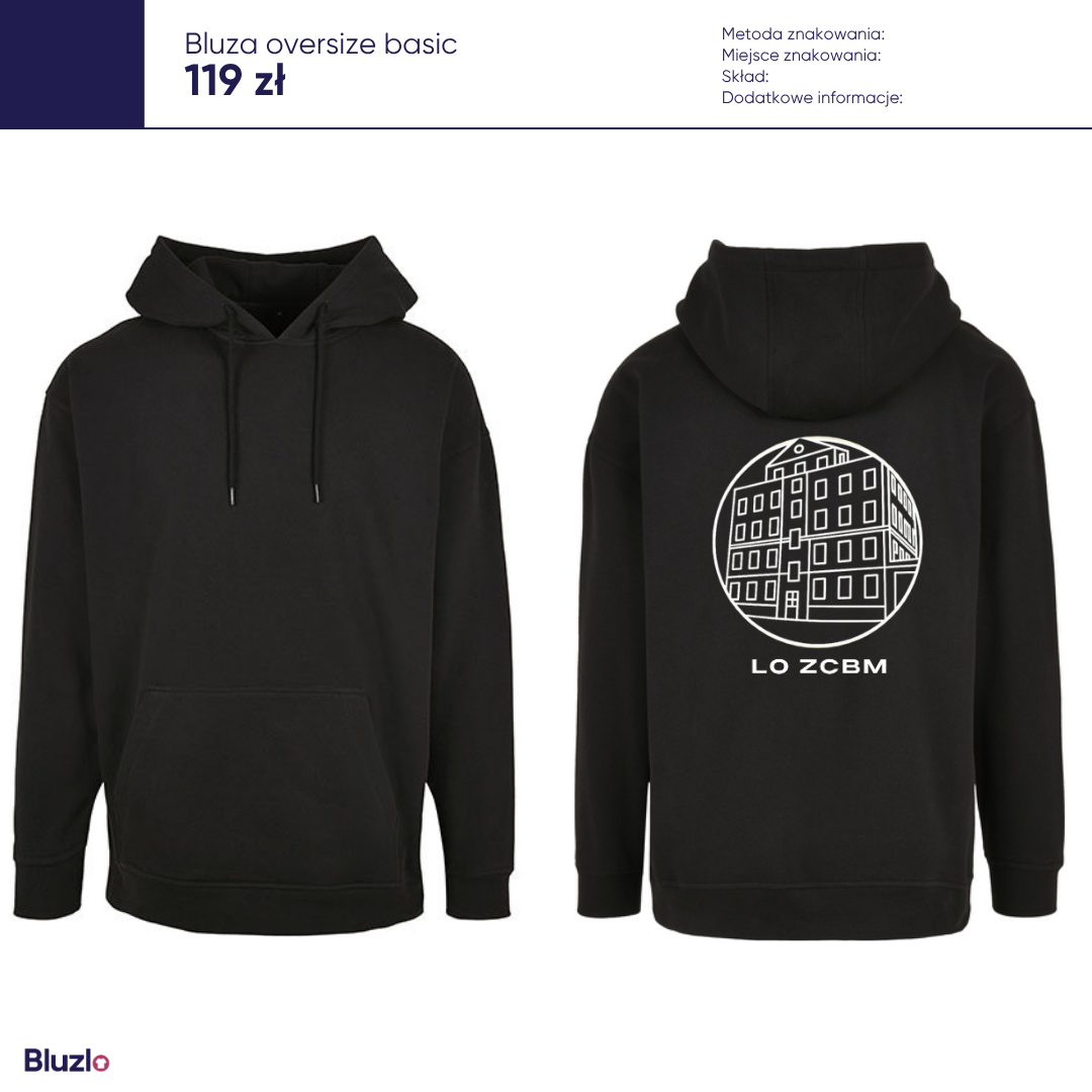Bluza oversize basic Lechner Bielsko-Biała - obrazek 2