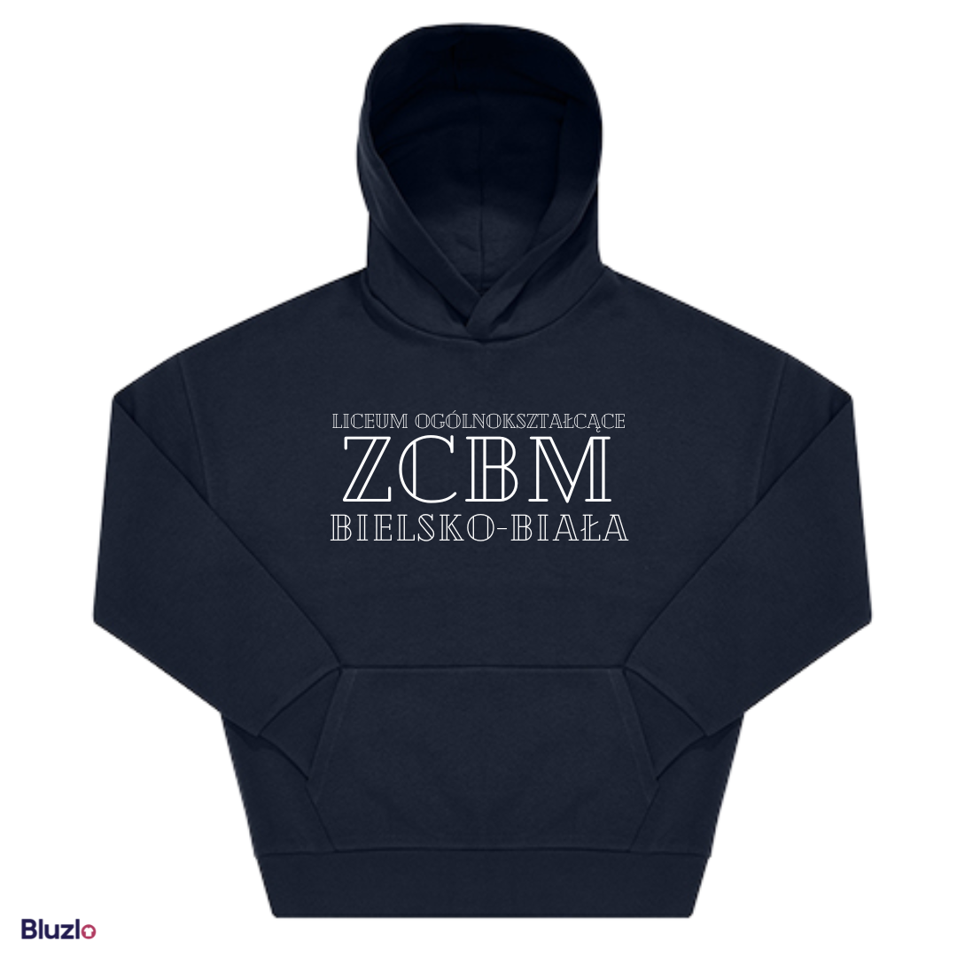 Bluza boxy z kapturem Lechner Bielsko-Biała