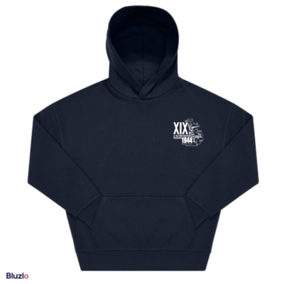 Bluza boxy z kapturem XIX LO Warszawa