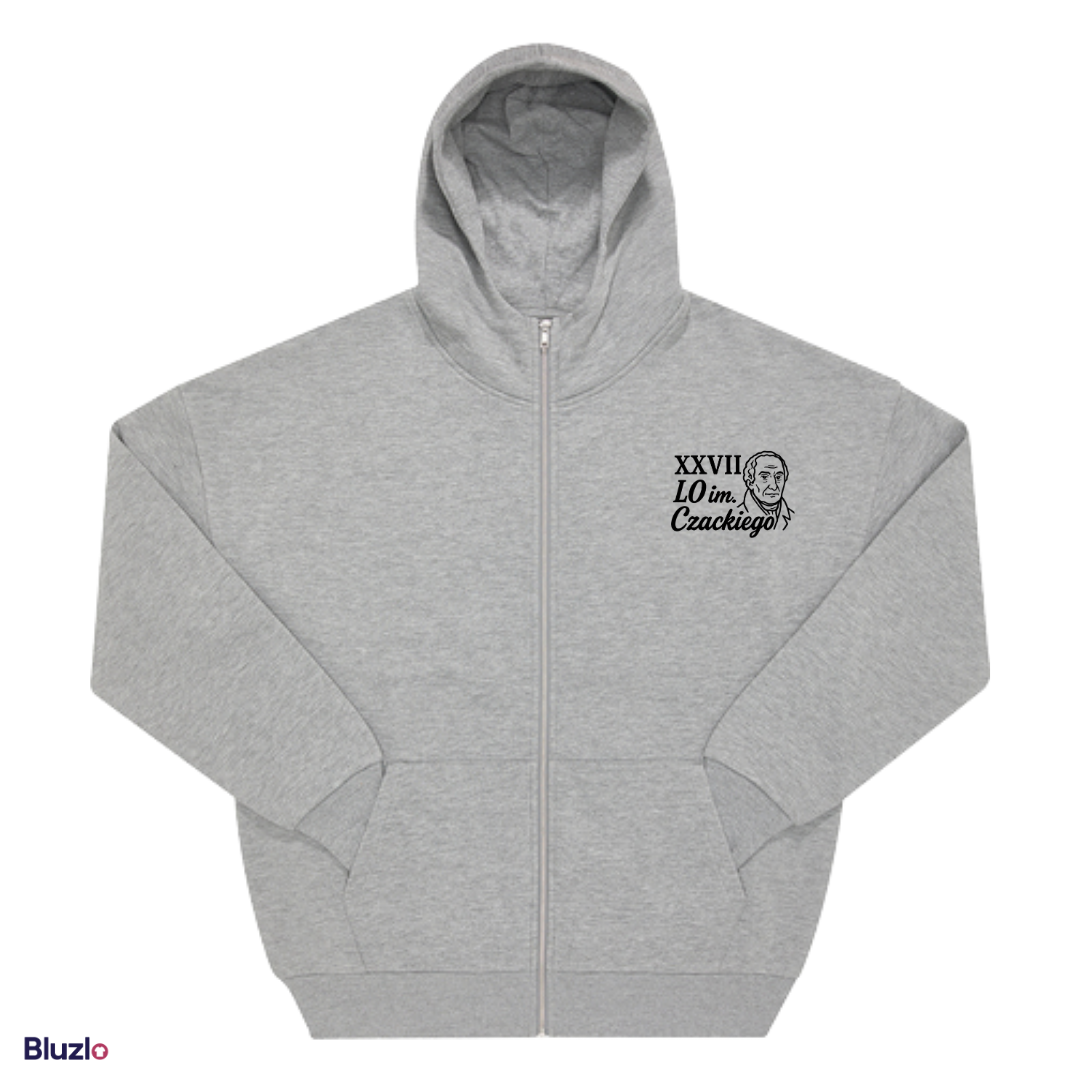 Bluza boxy rozpinana XXVII LO Warszawa