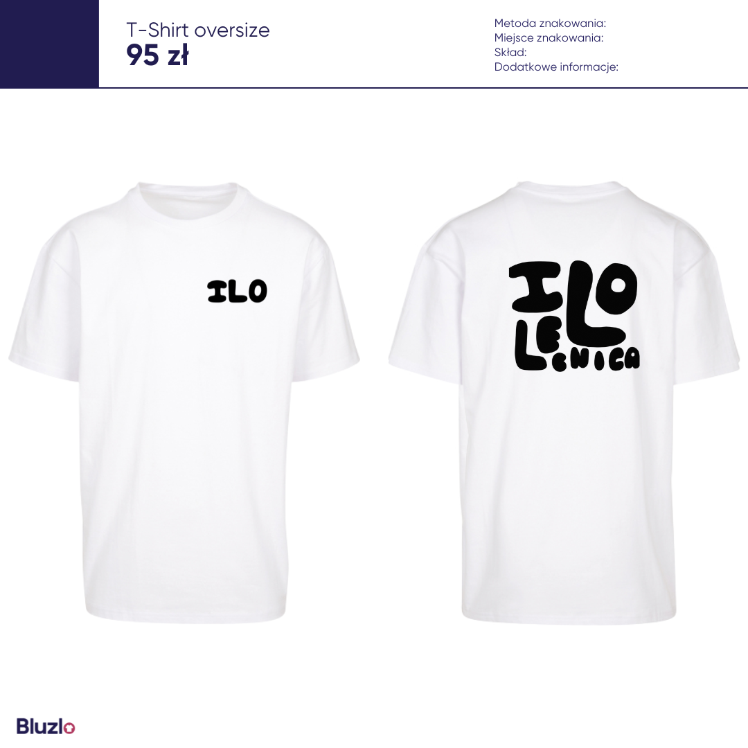 T-Shirt oversize I LO Legnica - obrazek 2