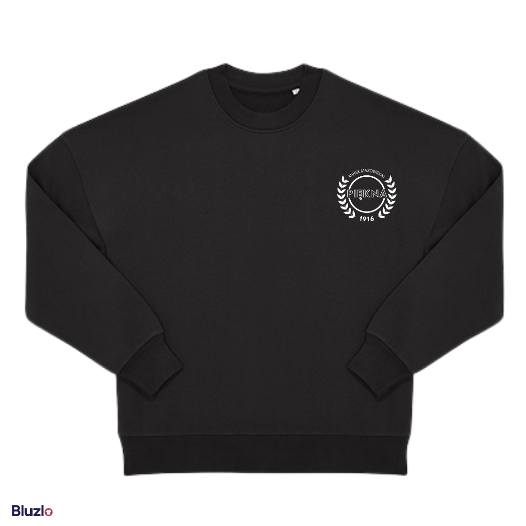 Bluza boxy bez kaptura I LO Mińsk Mazowiecki