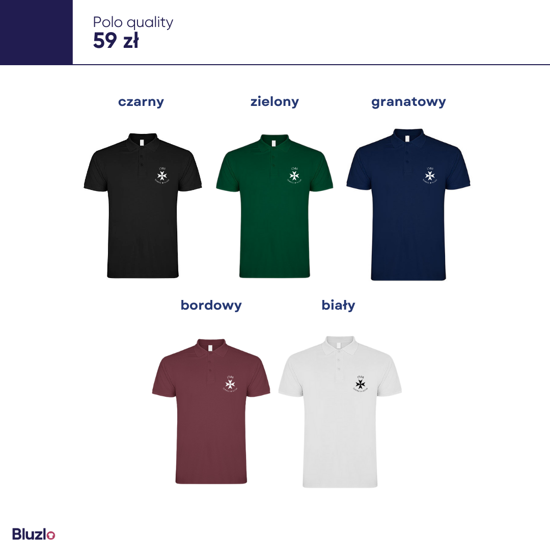 Koszulka polo I LO Kraków - obrazek 4