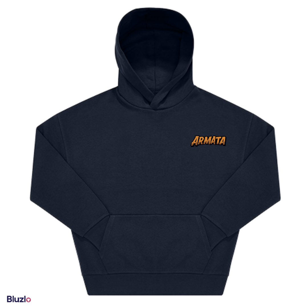 Bluza boxy z kapturem Armata - obrazek 3