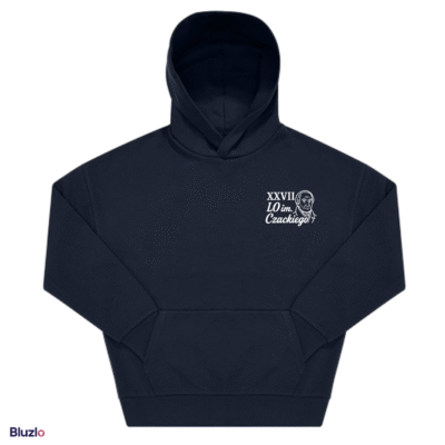 Bluza boxy z kapturem XXVII LO Warszawa