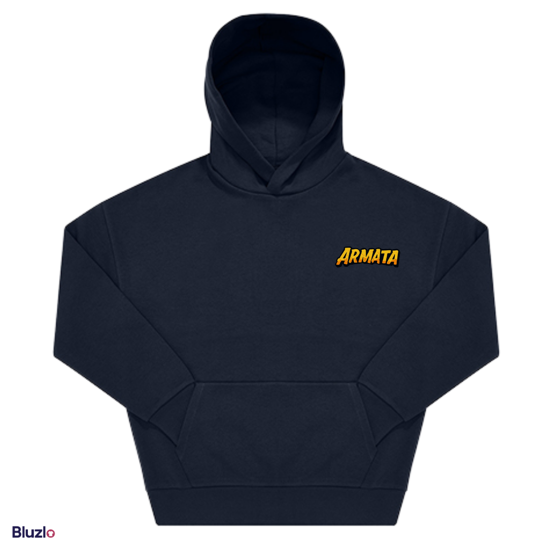 Bluza boxy z kapturem Armata - obrazek 6