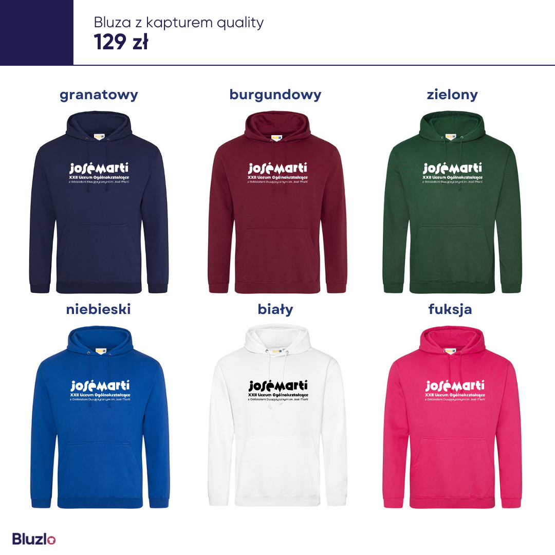 Bluza z kapturem Jose Marti Warszawa - obrazek 4