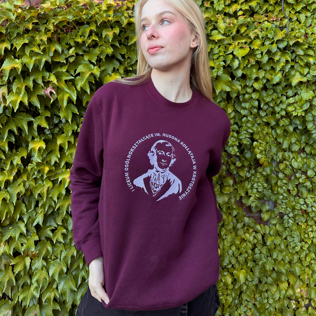 Bluza bez kaptura I LO Krotoszyn