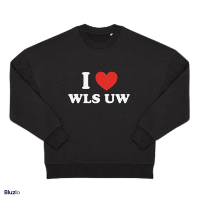 Bluza boxy bez kaptura WLS UW