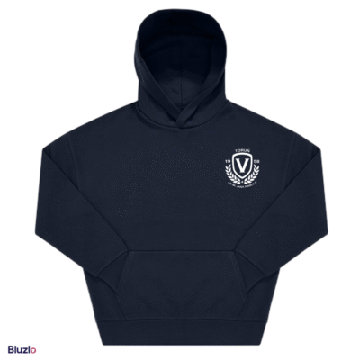 Bluza boxy z kapturem V LO Toruń