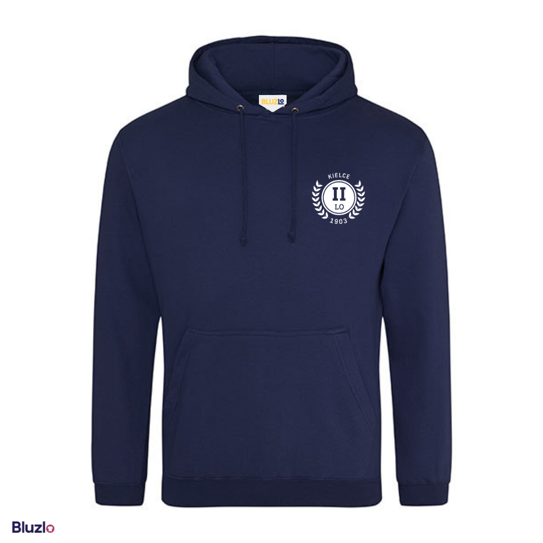 Bluza z kapturem II LO Kielce