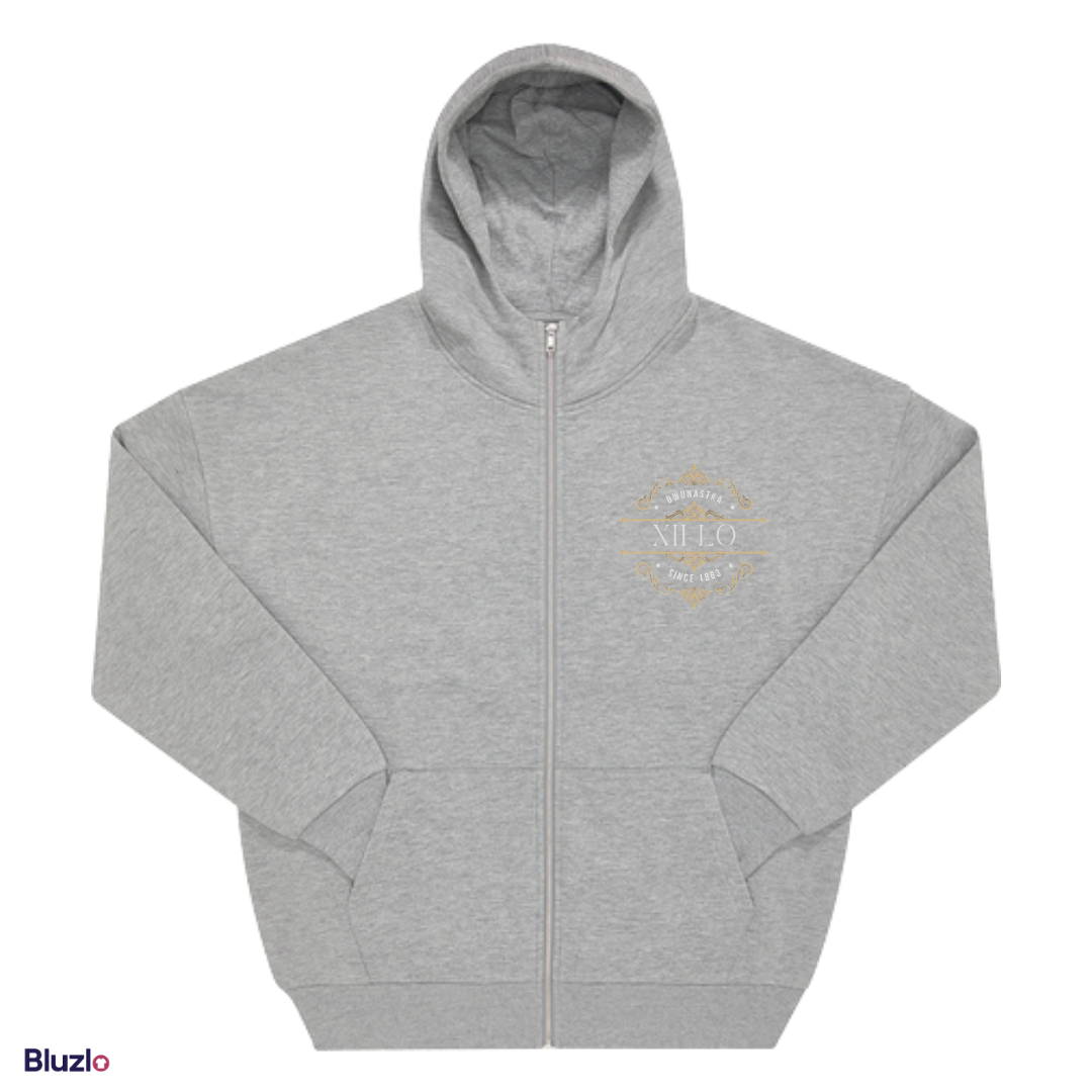Bluza boxy rozpinana XII LO Łódź