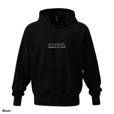 Bluza boxy z kapturem oversize WDIB UW