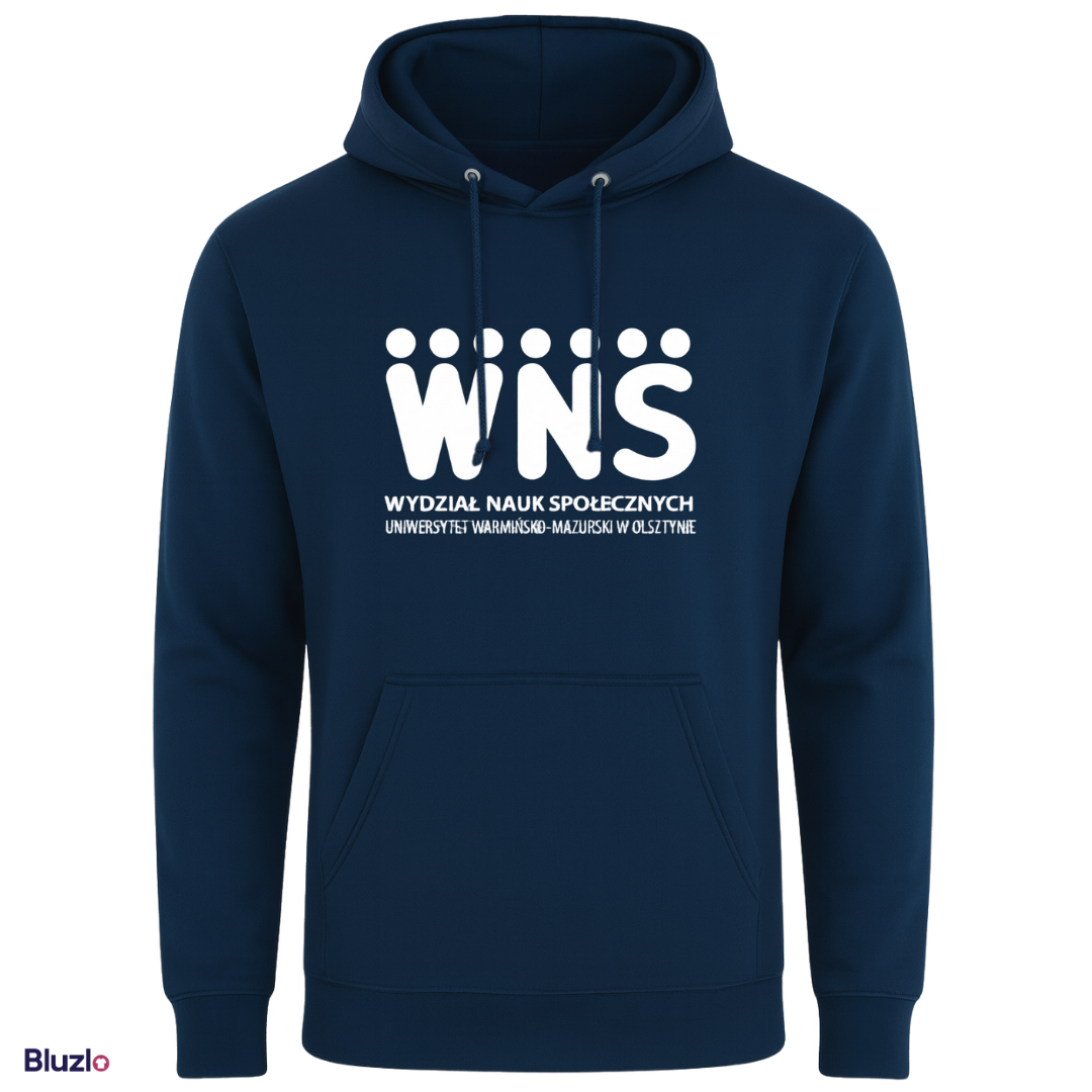 Bluza z kapturem WNS UWM - obrazek 2