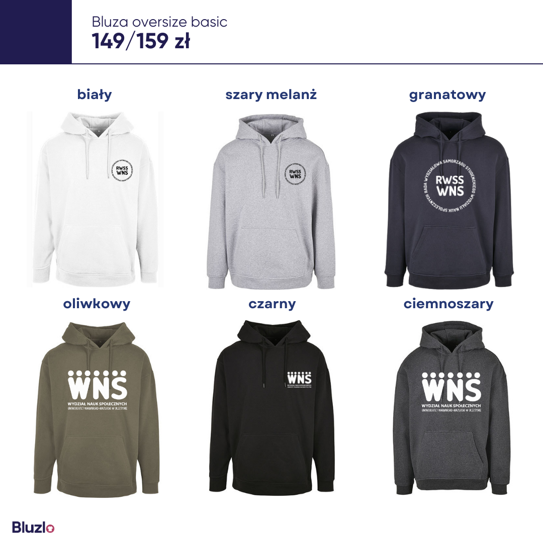 Bluza oversize WNS UWM - obrazek 4