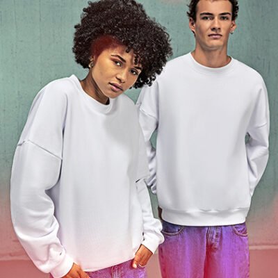 Bluza boxy bez kaptura na zamówienie, personalizowana - oversize