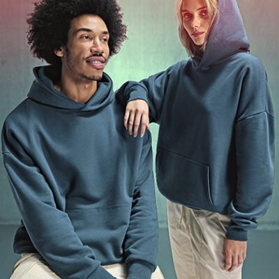 Bluza boxy z kapturem na zamówienie, personalizowana - oversize