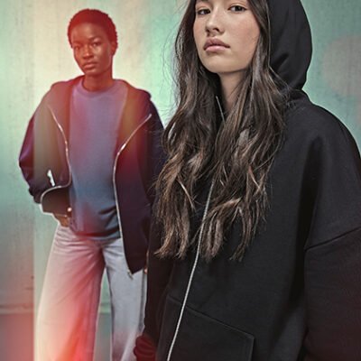 Bluza boxy rozpinana na zamówienie, personalizowana - oversize