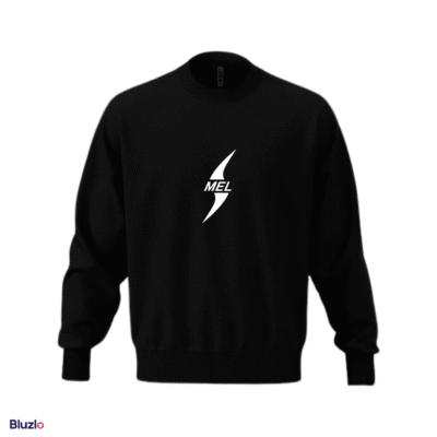 Bluza boxy bez kaptura oversize haft Śmigło