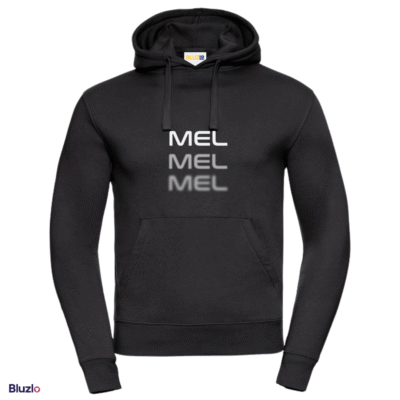 Bluza z kapturem premium nadruk MEL MEL MEL