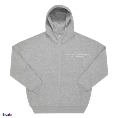 Bluza boxy rozpinana III LO Lublin