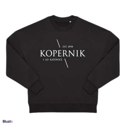 Bluza boxy bez kaptura I LO Katowice