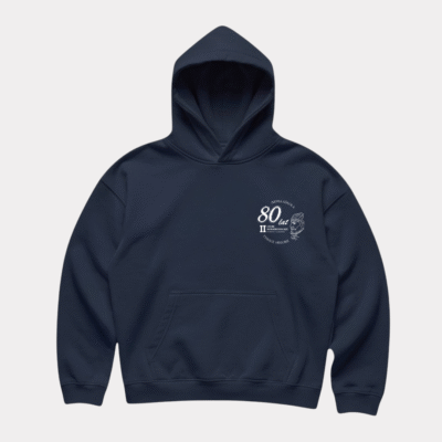 Bluza boxy z kapturem II LO Szczecin