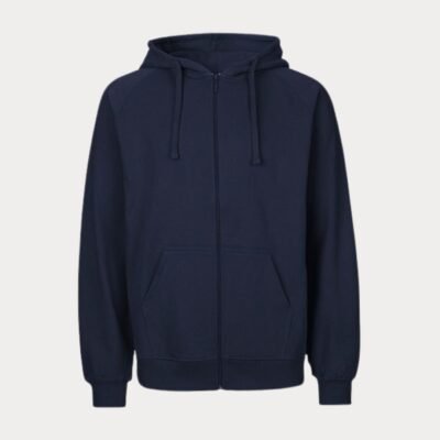 Bluza rozpinana unisex z własnym nadrukiem – Eco