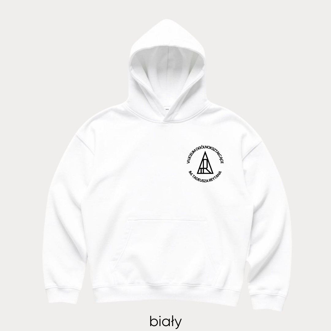 Bluza boxy z kapturem VI LO Warszawa - obrazek 12