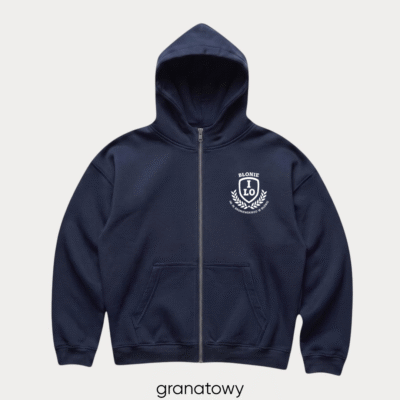 Bluza boxy rozpinana I LO Błonie