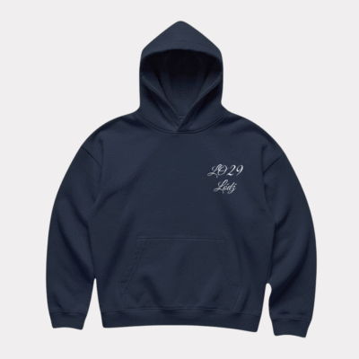 Bluza boxy z kapturem XXIX LO Łódź