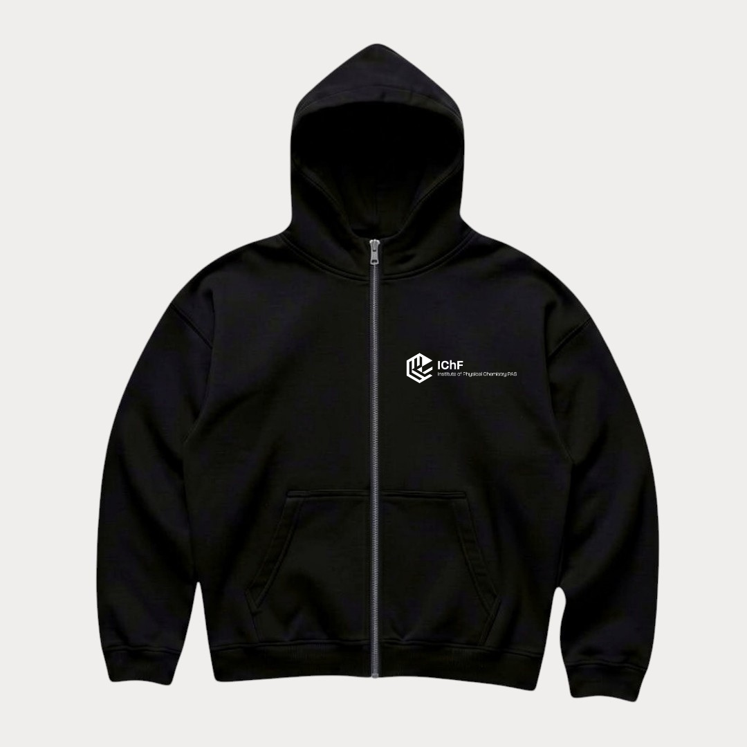 Bluza boxy rozpinana ICHF PAN Warszawa - obrazek 4