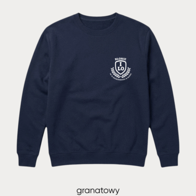 Bluza bez kaptura I LO Błonie