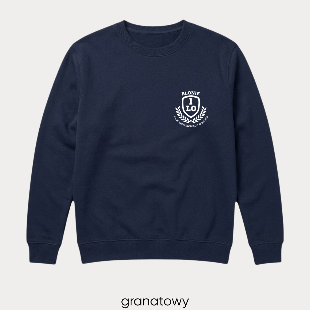 Bluza bez kaptura I LO Błonie