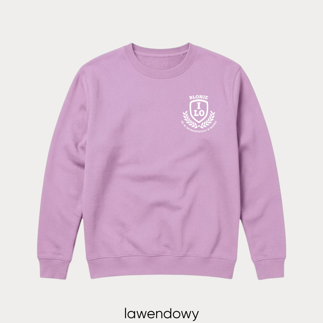 Bluza bez kaptura I LO Błonie - obrazek 15