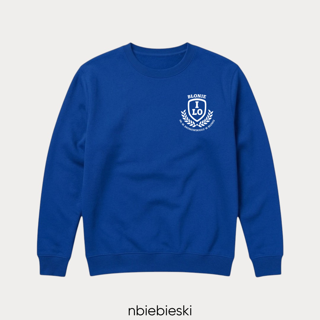 Bluza bez kaptura I LO Błonie - obrazek 7